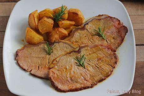 Rosbif de ternera de Extremadura al Pimentón de la Vera. Receta de asado para Navidad