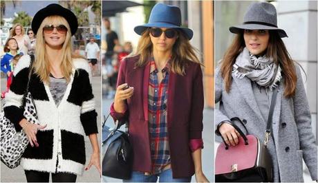 Looks con sombrero Fedora