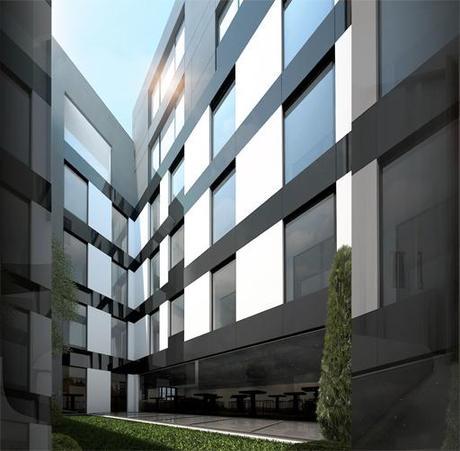 Propuesta para la rehabilitación de un edificio de viviendas en Madrid: planta patio