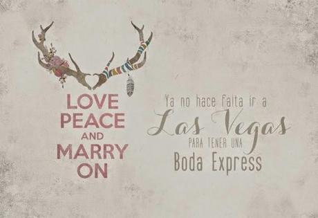LOVE, PEACE AND MARRY ON - Bodas boho hippies express 2015
