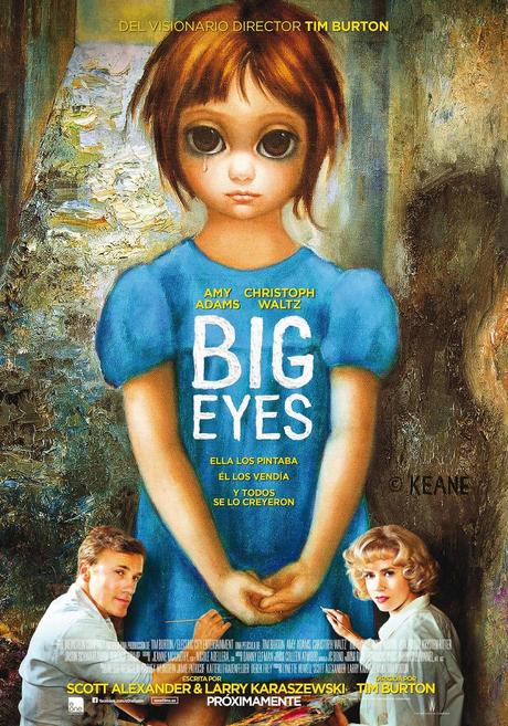 BIG EYES. Cartel español