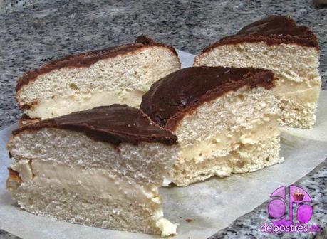 CUÑAS DE CREMA Y CHOCOLATE RECETA DEFINITIVA