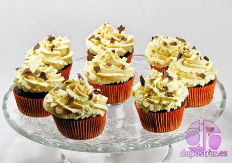 CUPCAKES DE CHOCOLATE Y NARANJA