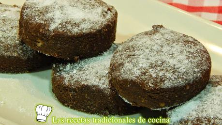 Polvorones de chocolate
