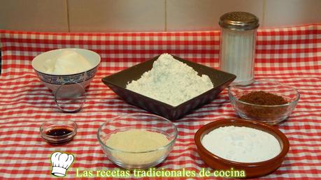 Receta de polvorones de chocolate