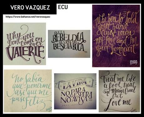 Proyecto Calendario Lettering Ajúa