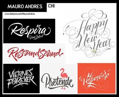 Proyecto Calendario Lettering Ajúa