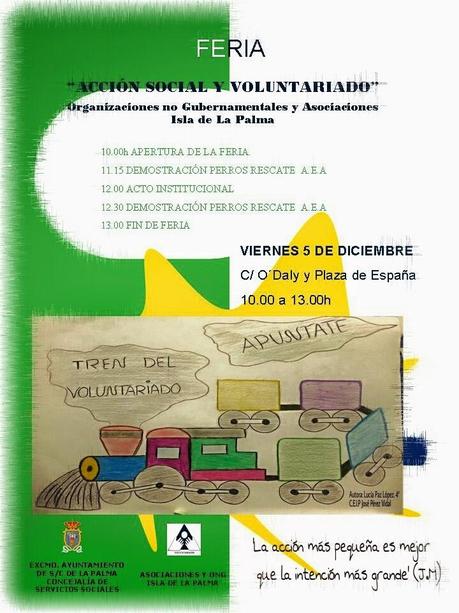 Mercadillo Feria del Voluntariado en La Palma