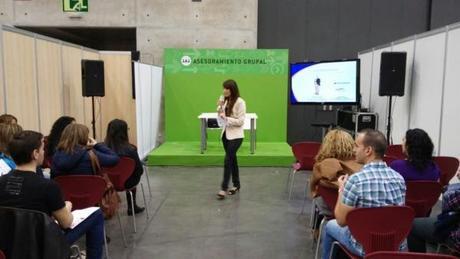 Yolanda Pérez en el taller de autodiagnóstico del DPECV14