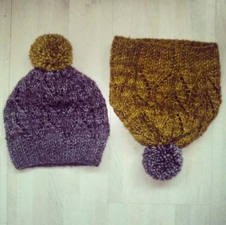 gorro con pompom