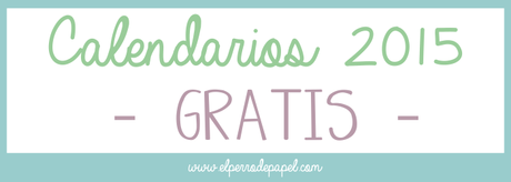 Calendarios 2015 Imprimibles Gratis