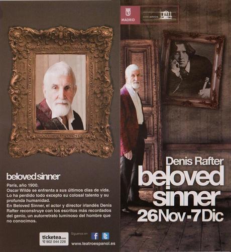 PERFOMANCE MAGISTRAL DE DENIS RAFTER: DEL 26 DE NOVIEMBRE AL 7 DE DICIEMBRE, EN LA SALA PEQUEÑA DEL TEATRO ESPAÑOL DE MADRID