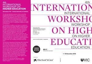 4iWHE 4th INTERNATIONAL WORKSHOP ON HIGHER EDUCATION