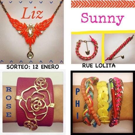 bisuteria, bisuteria online, sorteo, pulseras, collares, brazaletes, complementos, anillos, pendientes,