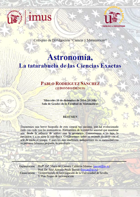 Astronomía, la tatarabuela de las ciencias exactas [Conferencia]