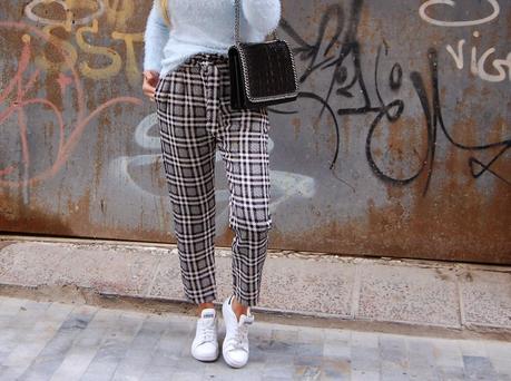 pELUCHÍN jERSEY + pRINT cUADRÍCULA.. #nOUNIFORMES + sTAN sMITH