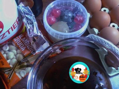 Pastel ingles de frutas