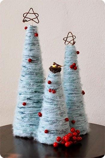 DIY: Árboles de Navidad Mini