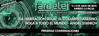 El Fardelej Festival tendrá a El Columpio Asesino, La Habitación Roja, Hola a Todo el Mundo, Ángel Stánich...