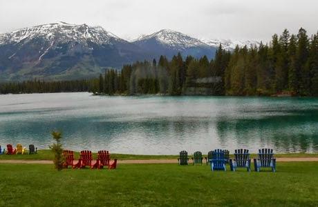 restaurante, Jasper, Alberta, Canadá, Tekarra, 