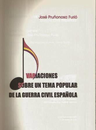 Variaciones sobre un tema popular de la Guerra Civil Española