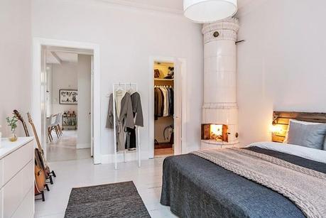 Aires nórdicos para este apartamento de aspecto hogareño.