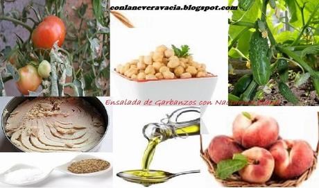 ENSALADA DE GARBANZOS CON PLATARINA