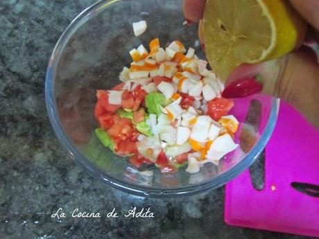 ENDIVIAS  CON  SALPICON