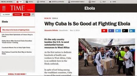 Revista Time: ¿Por qué Cuba es tan buena en luchar contra el Ébola?
