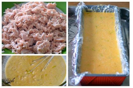 Modo preparacion pastel de salmón