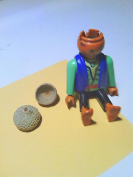 Peluca para un clic de Playmobil