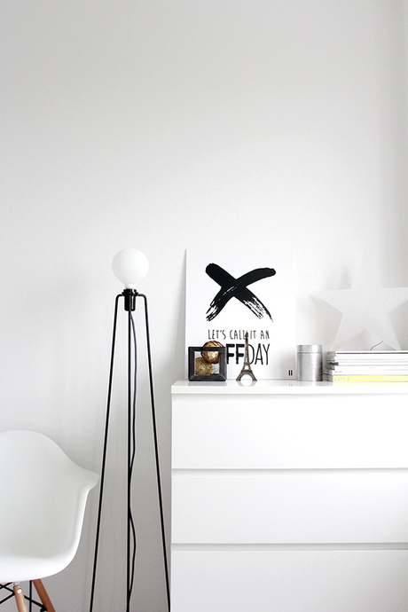 Una decoración navideña moderna