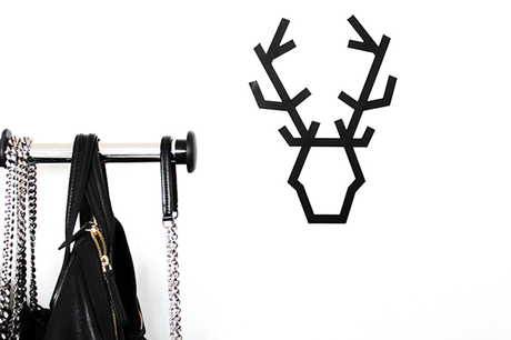 Una decoración navideña moderna