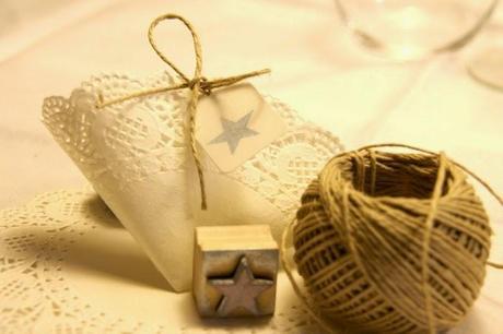 finde frugal: bolsitas de regalo para las mesas navideñas