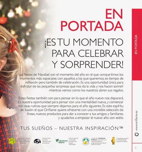 REGALOS DE NAVIDAD PARA TODOS EN EL NUEVO CATÁLOGO DE ORIFLAME