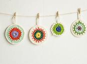 Adornos navideños ganchillo