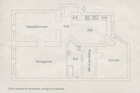 Un apartamento contemporáneo con toques Ikea.