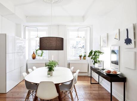 Un apartamento contemporáneo con toques Ikea.