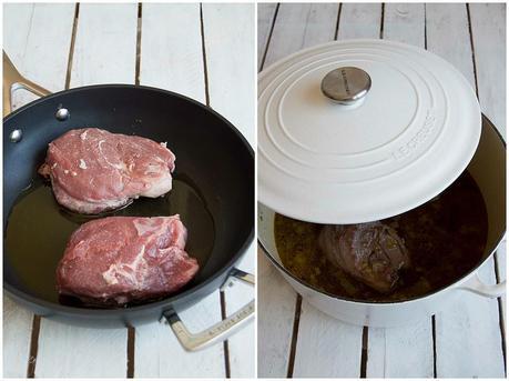 Carrilleras al oporto