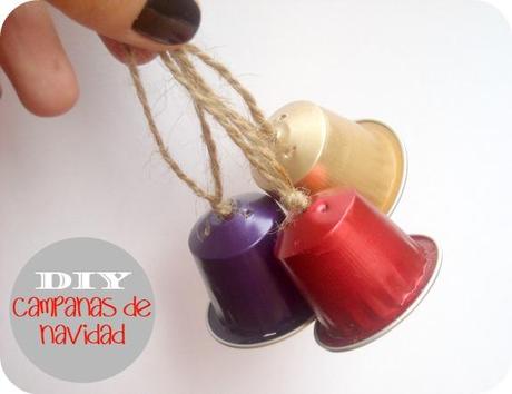 DIY: Campanas navideñas