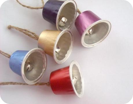 DIY: Campanas navideñas