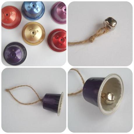 DIY: Campanas navideñas