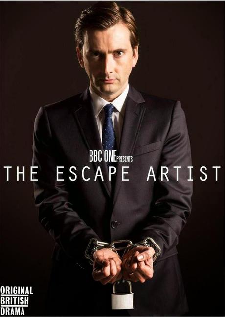 the escape artist, david tennant, bbc, sophie okonedo, el zorro con gafas, poster