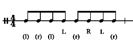 Seguimos jugando con los paraddidles Seguimos jugando con los paraddidles