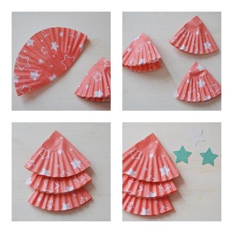 {DIY Navidad} Guirnalda mini arbolitos