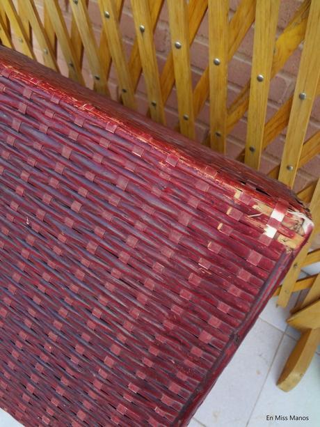 Reciclaje de un baúl Reciclaje de un baúl