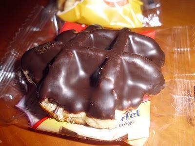 gofres de chocolate