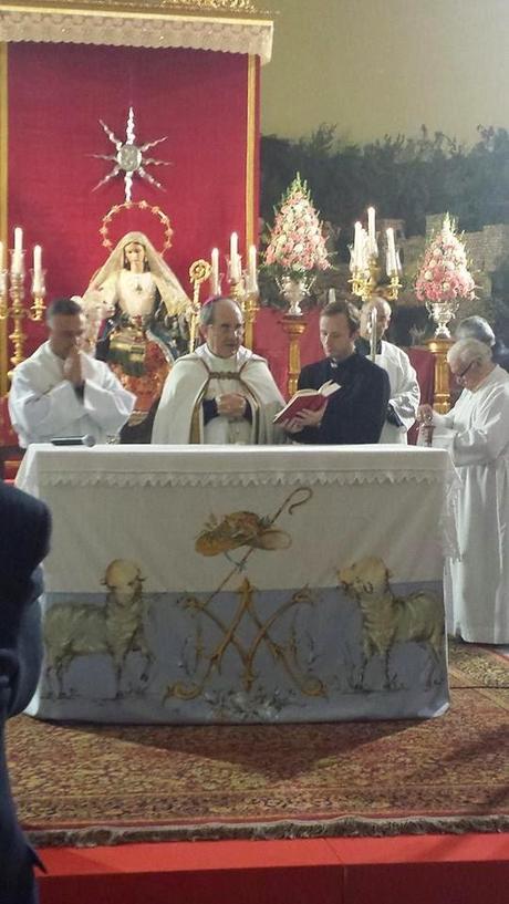 La Divina Pastora de Alcalá de Guadaira fue bendecida por Monseñor Asenjo