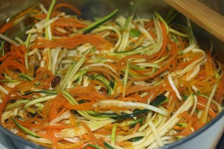 ARROZ CON VERDURAS REHOGADAS AL PUNTO DE TAMARI