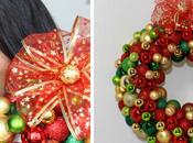 corona navideña diferente